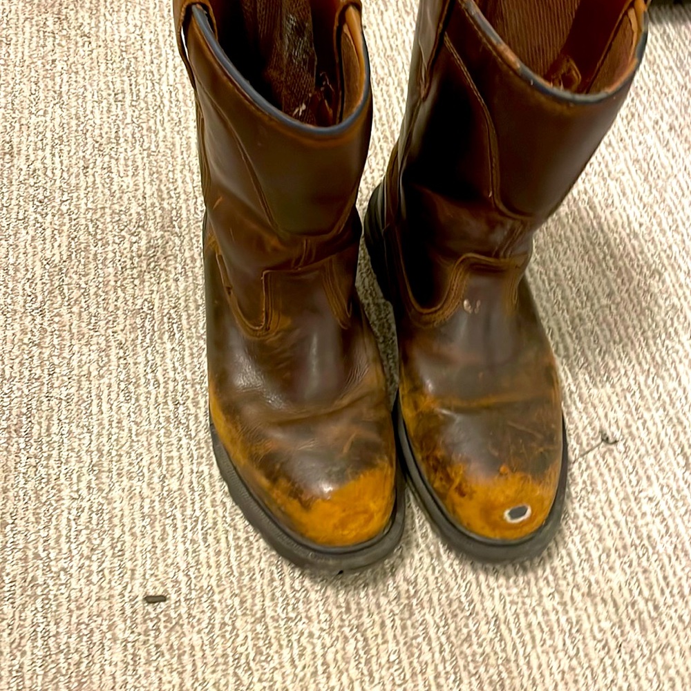 Herman Survivers.. distressed steel toe